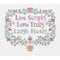 Janlynn® Live, Laugh, Love Counted Cross Stitch Kit